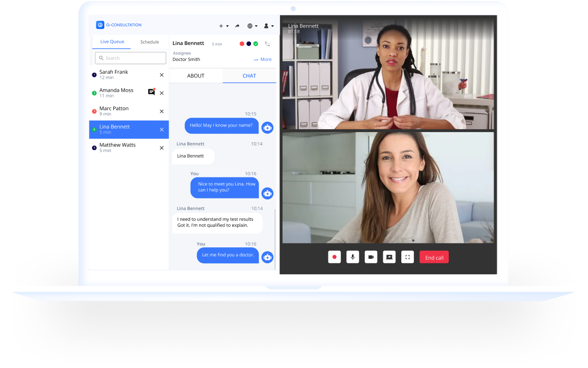 Q-Consultation White Label Solution
