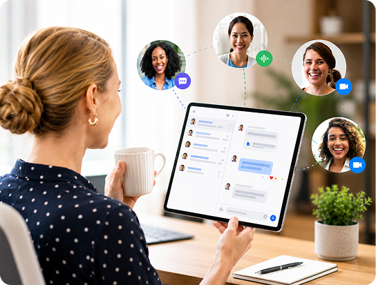 Video, Voice & Chat image