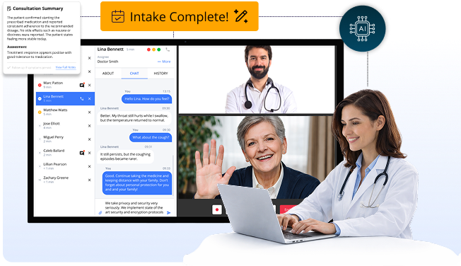Q-Consultation AI workflows image
