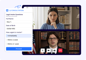 Q-Consultation white-label video conferencing app image