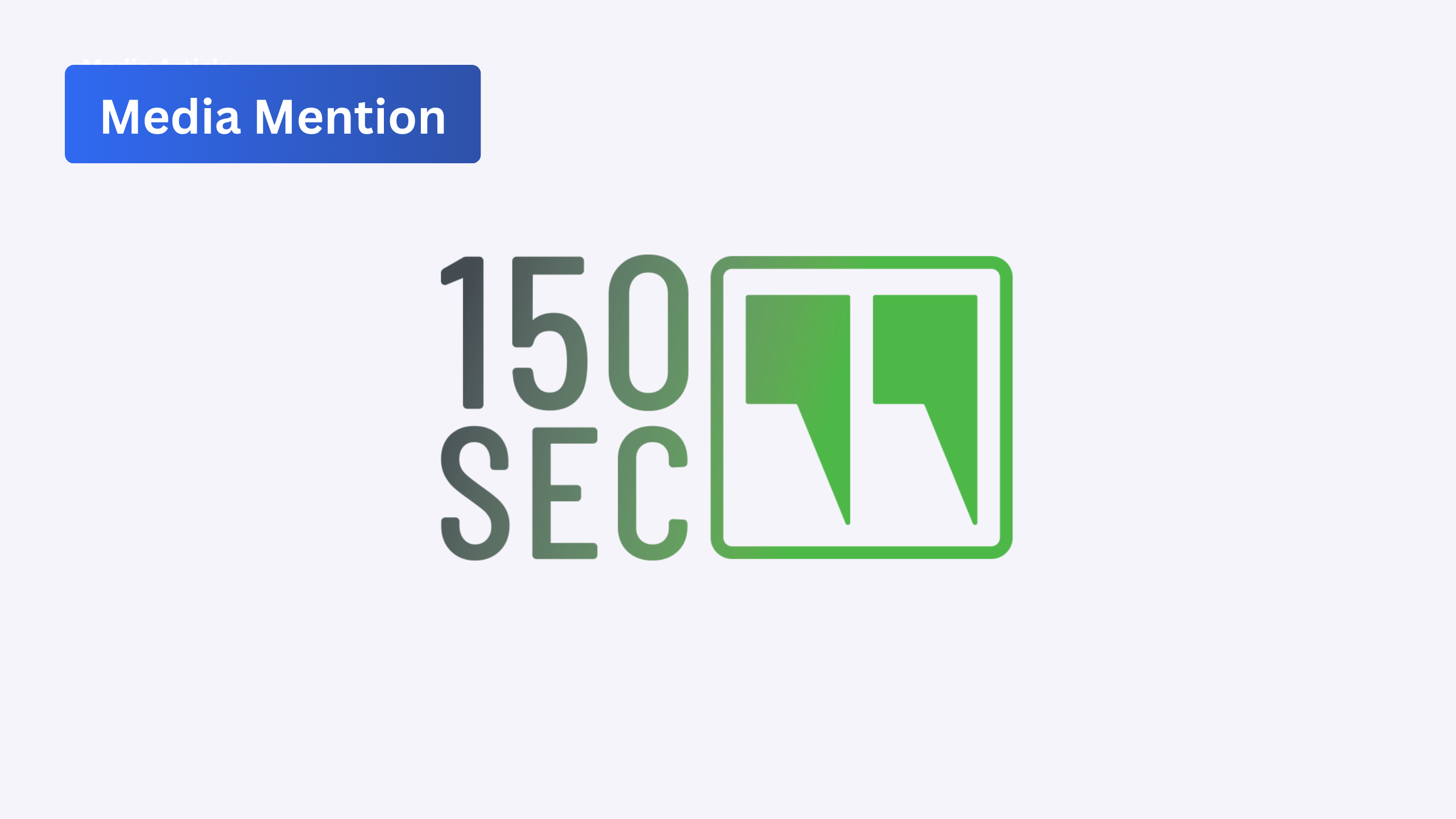 green logo for 150 Sec journal publication