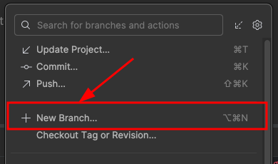 Android Studio dashboard