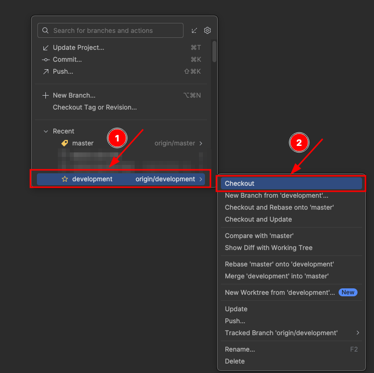 Android Studio dashboard