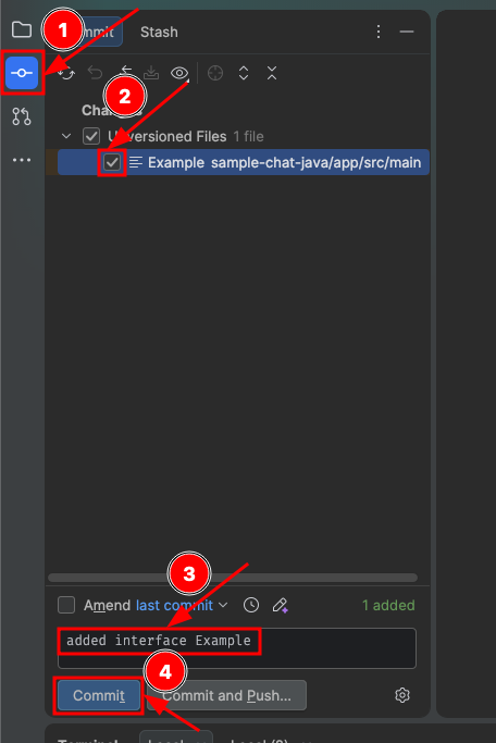 Android Studio dashboard