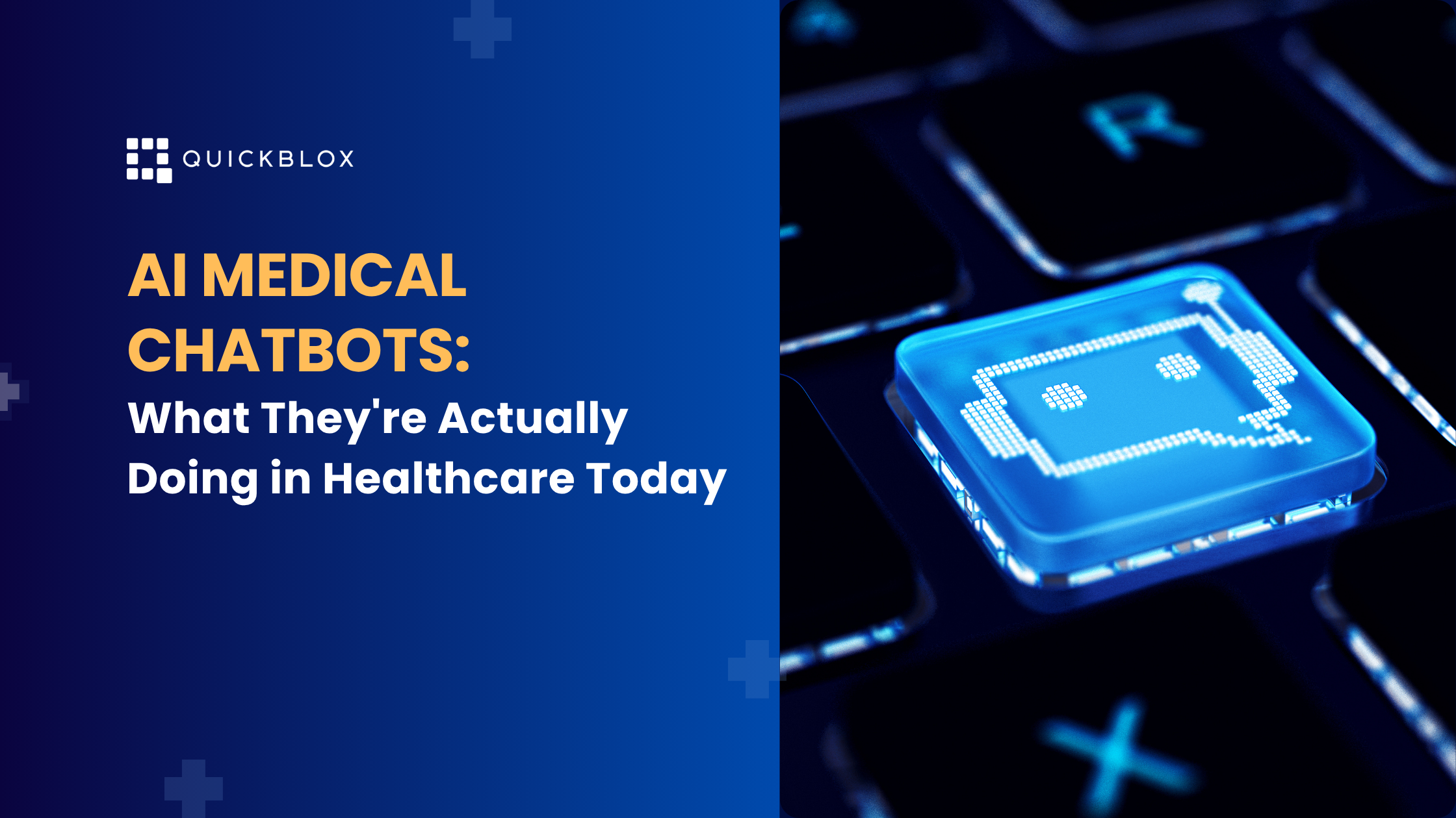 Icon of an AI healthacre chatbot