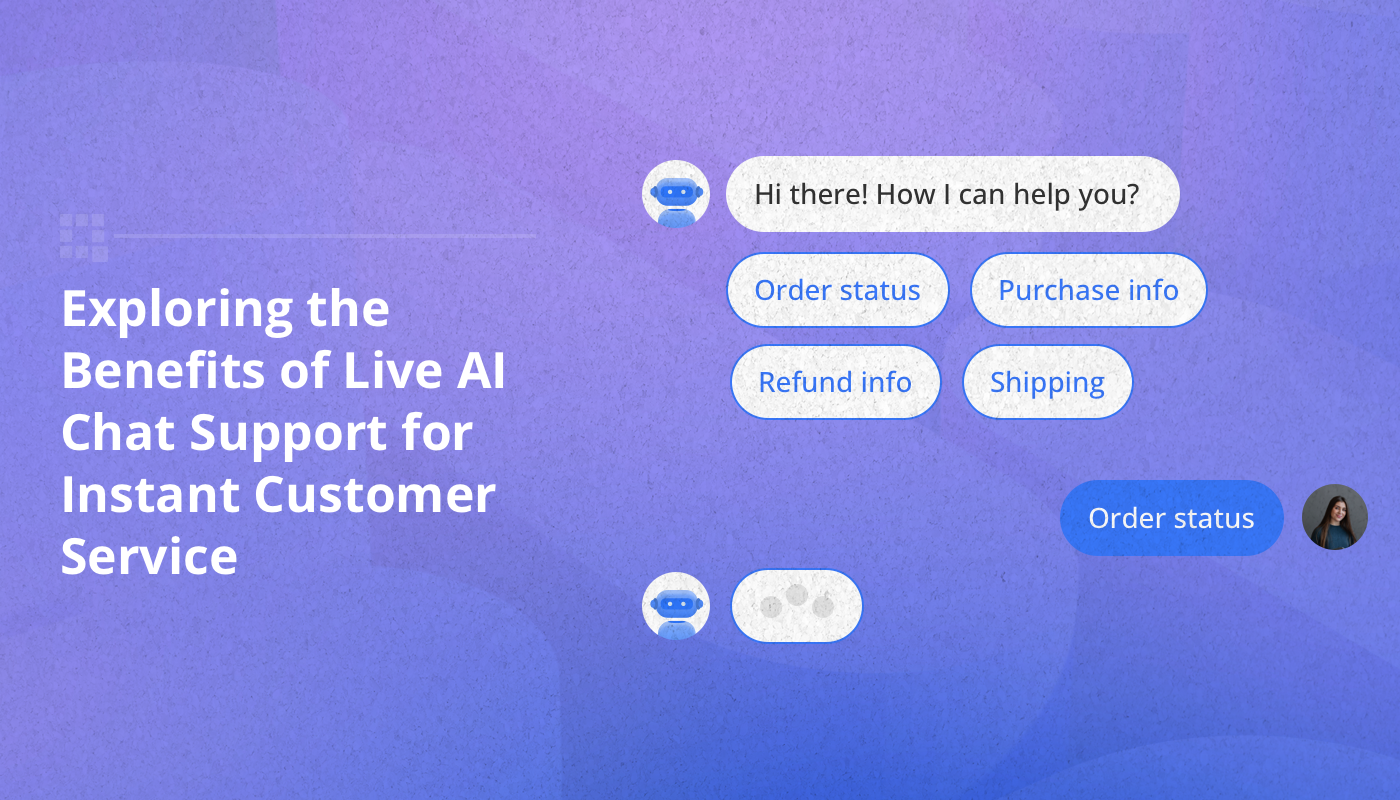 Live AI Chat Support for Customer Service
