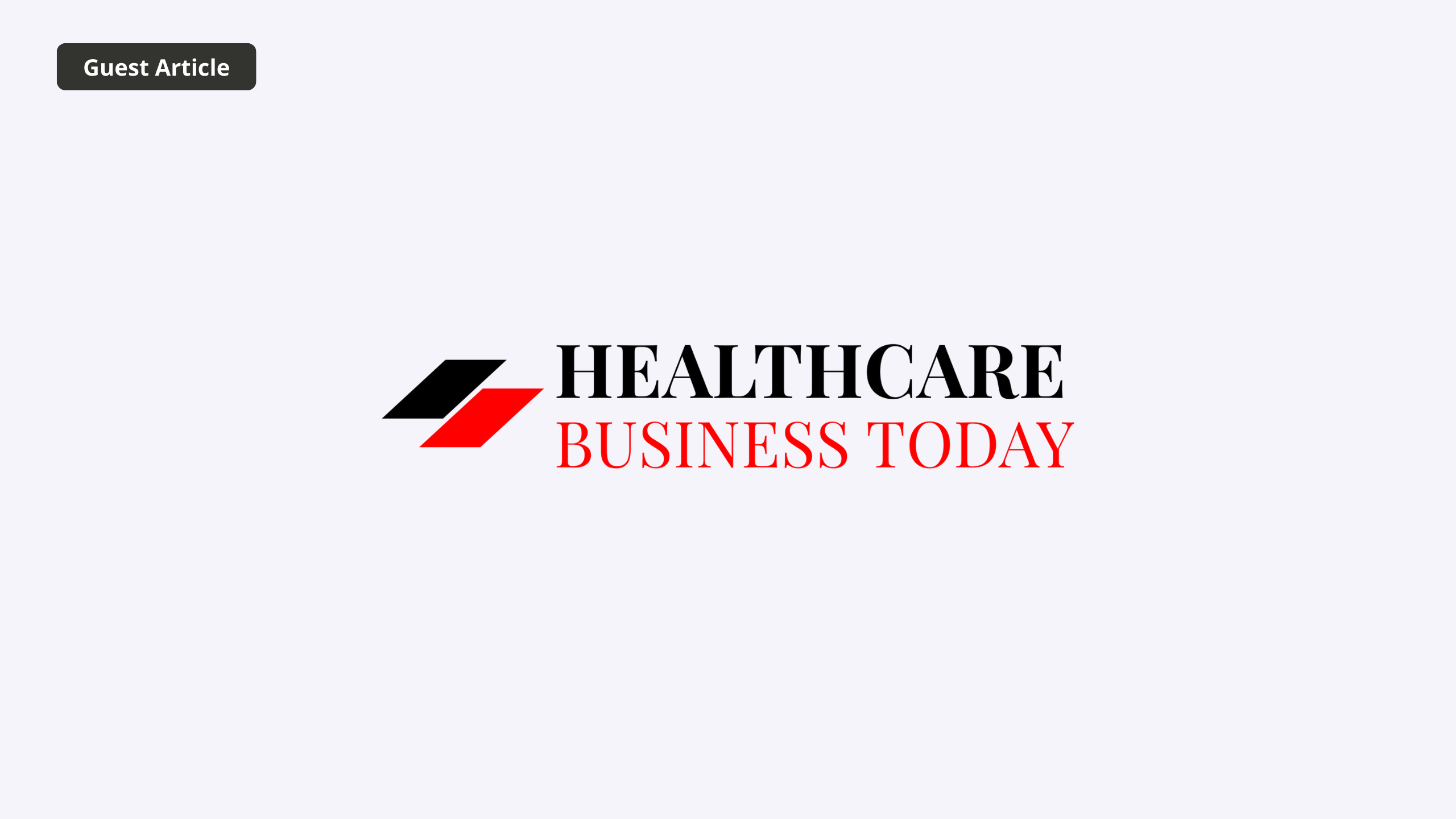 Logo for Healthcare Business Today publication