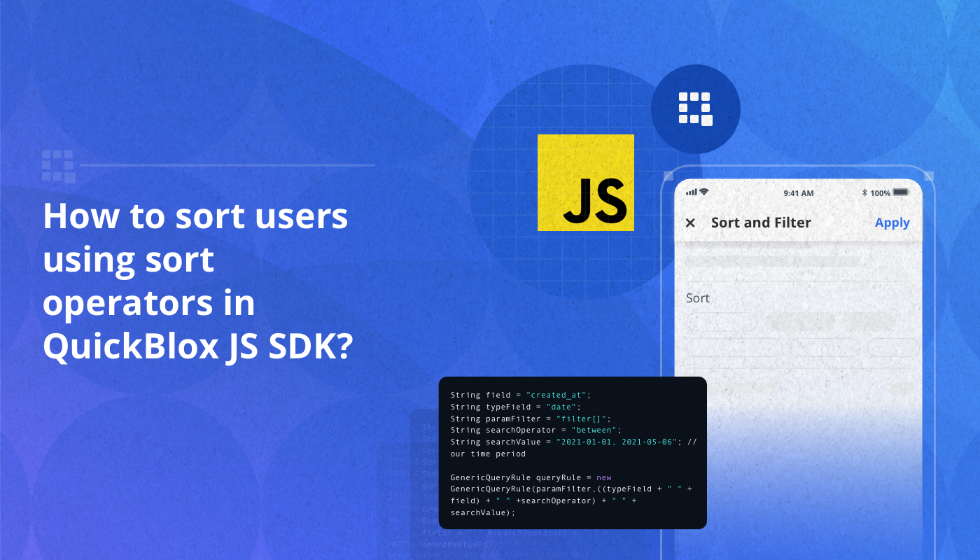 chat app built with JS SDK