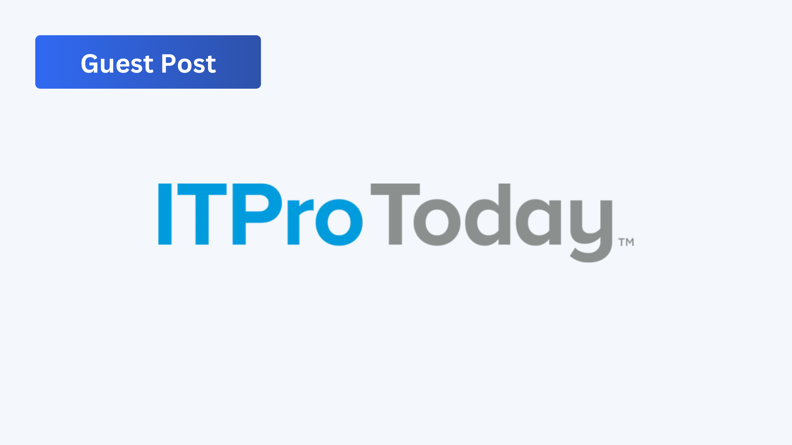 Logo for ITPro Today