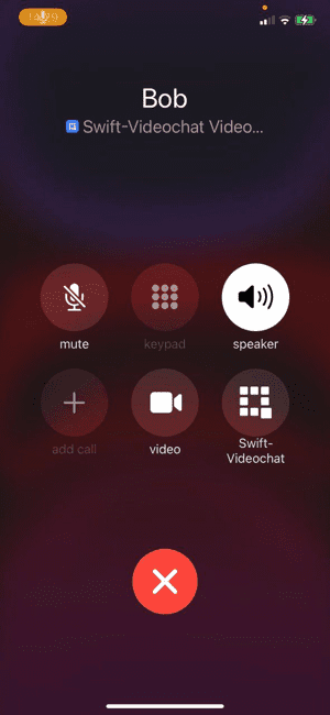 CallKit operates call related UIs