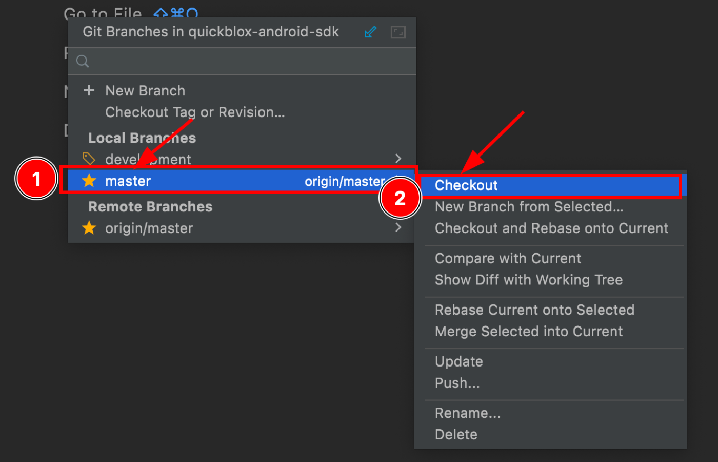 How to use GitHub with Android Studio • QuickBlox