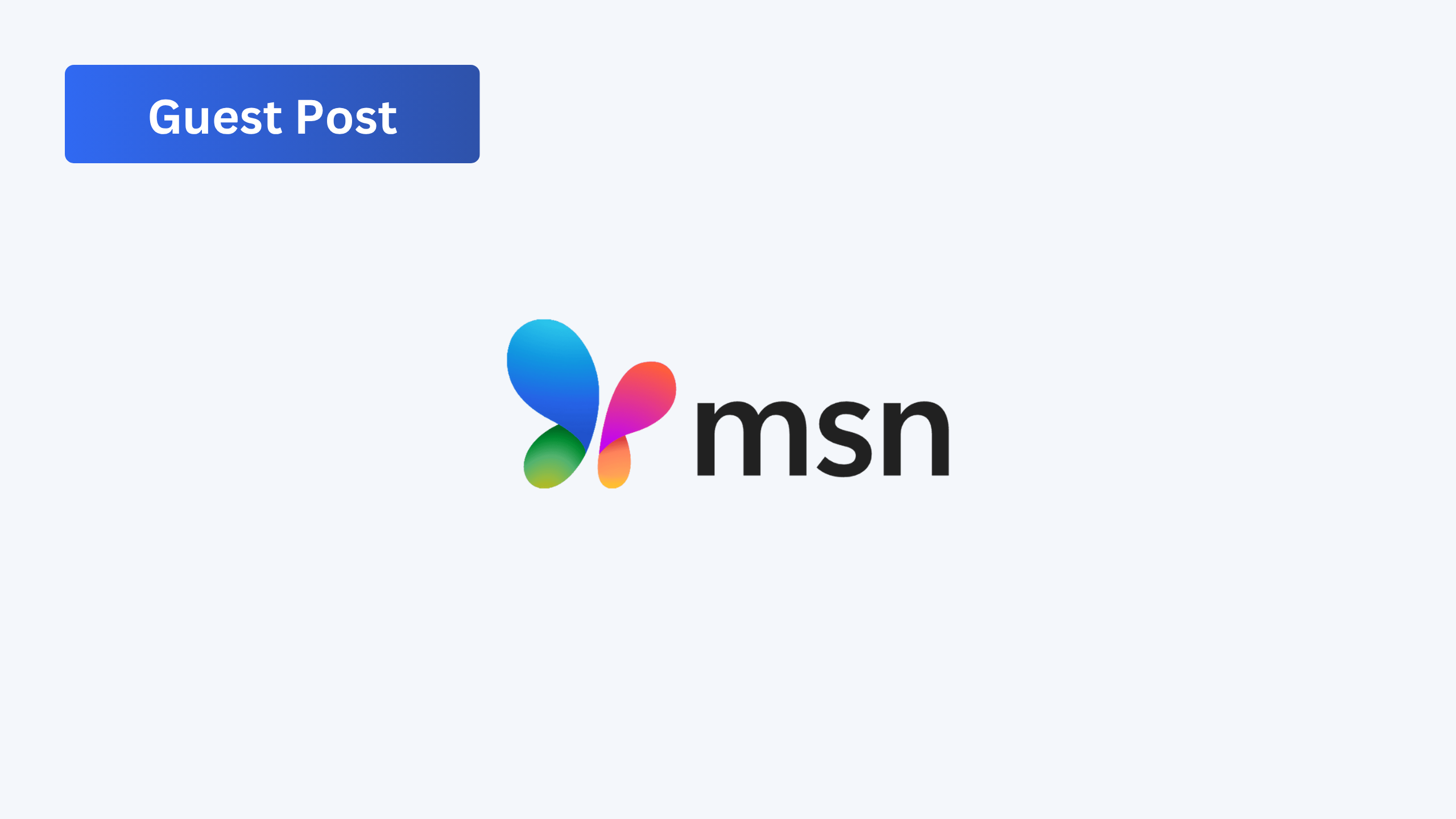 Logo for MSN