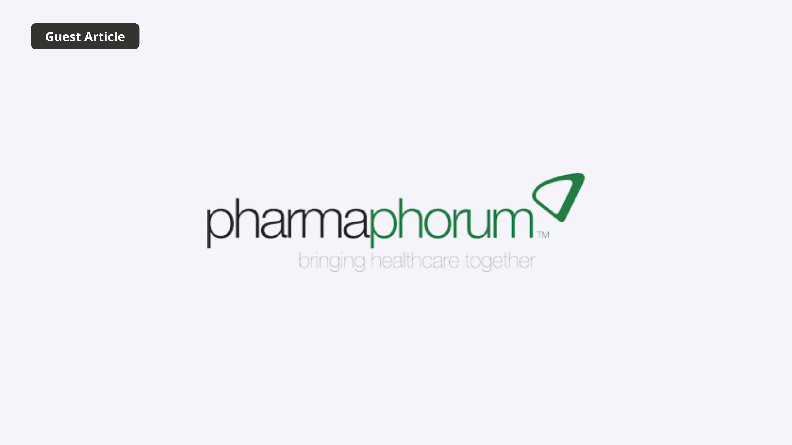 Logo for Pharmaphorum publication