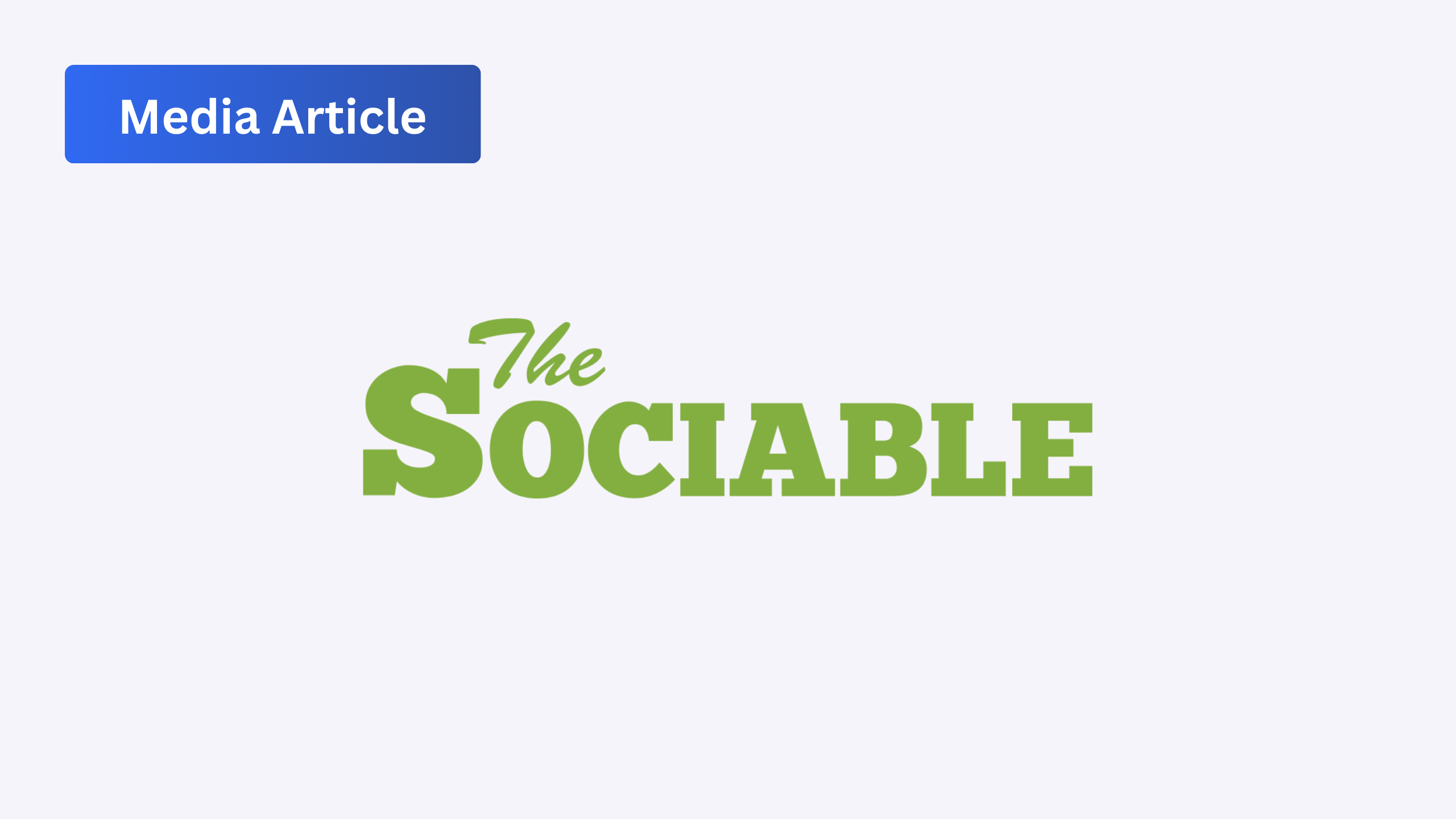 The Sociable journal logo