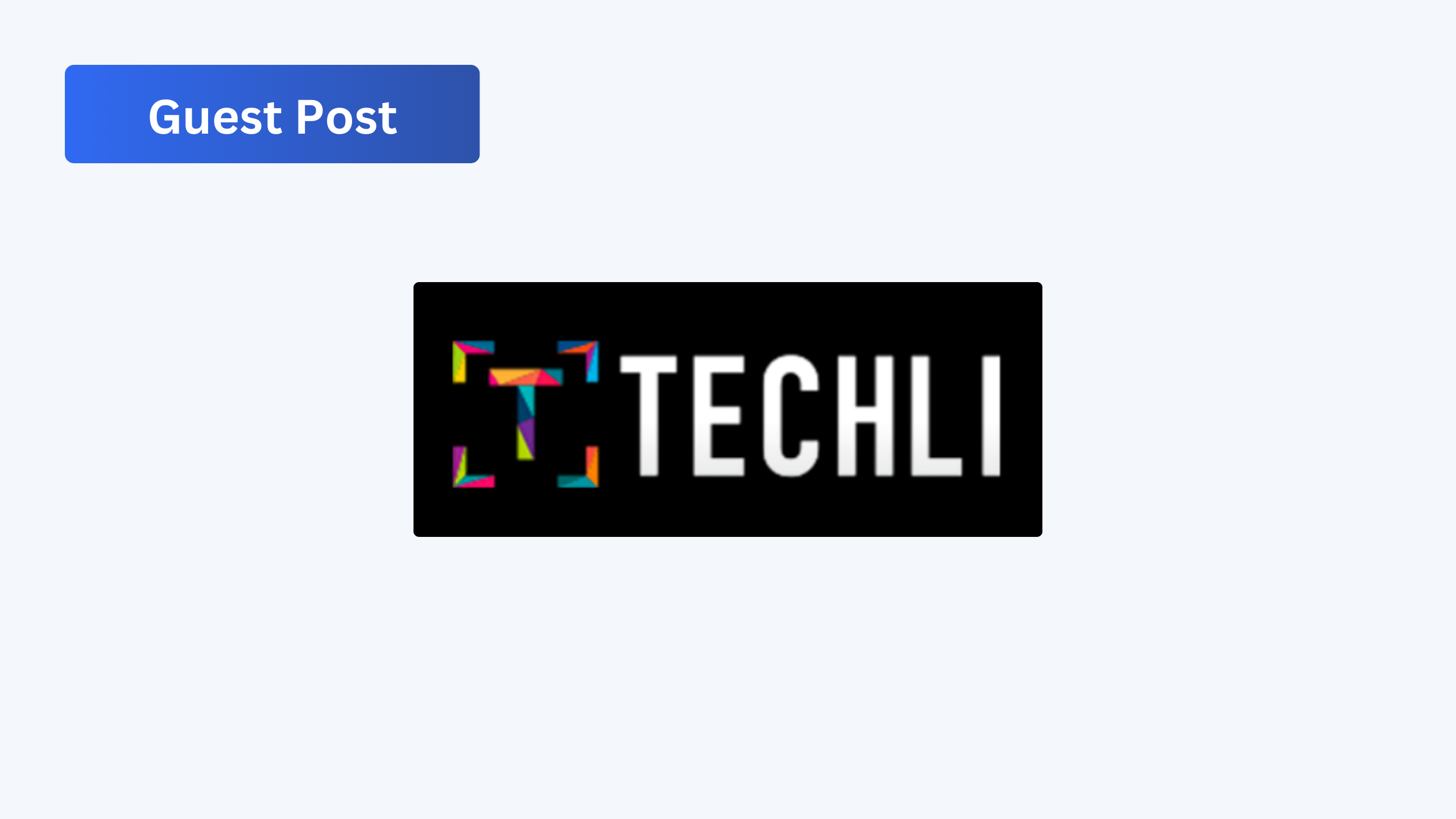 Logo for Techli magazine