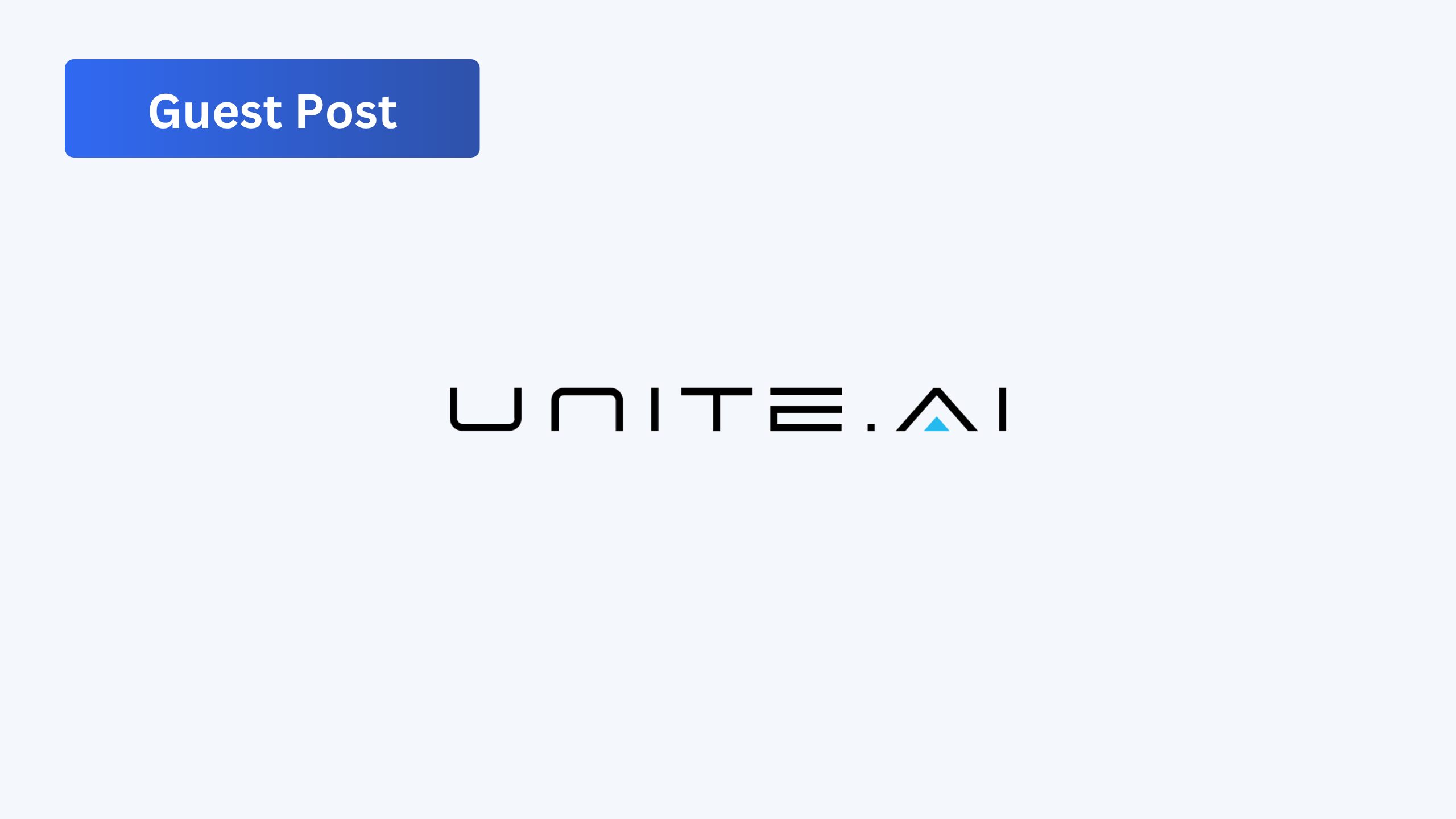 black and white logo for Unite AI publication