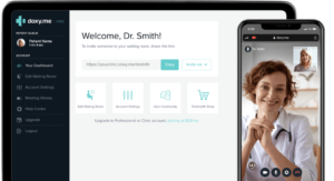 easy to use telemedicine app, popular with clinicians around the world